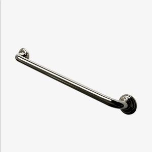 Waterworks Universal Grab Bar 42” Custom Made Nickel Finish